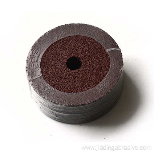 Round resin Fiber Backing Disc for metal polishing